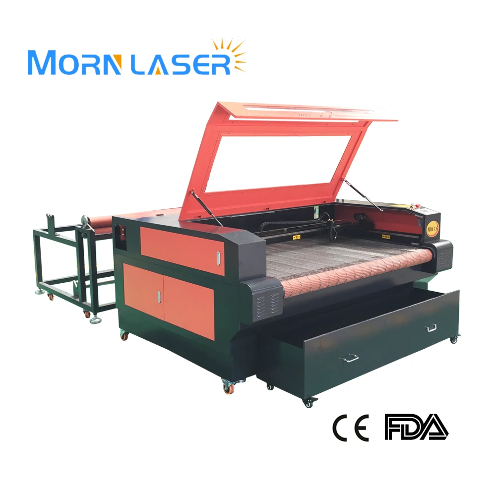 Morn 180W Auto-Feeding Fabric Laser Cutting Machine