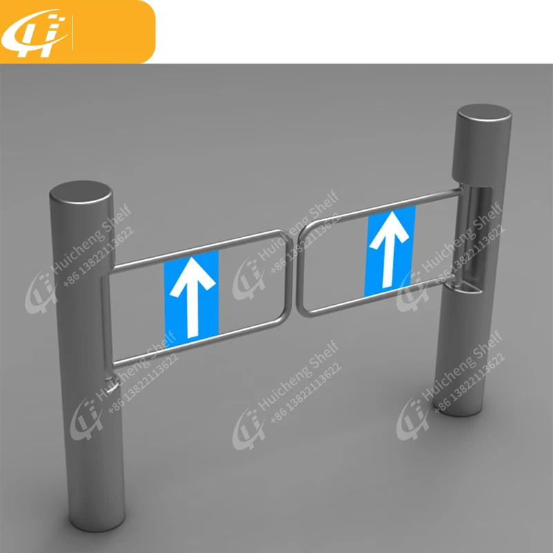 Supermarket Entrance Barrier Gate Swing Gate Supermarket Entrance Gate