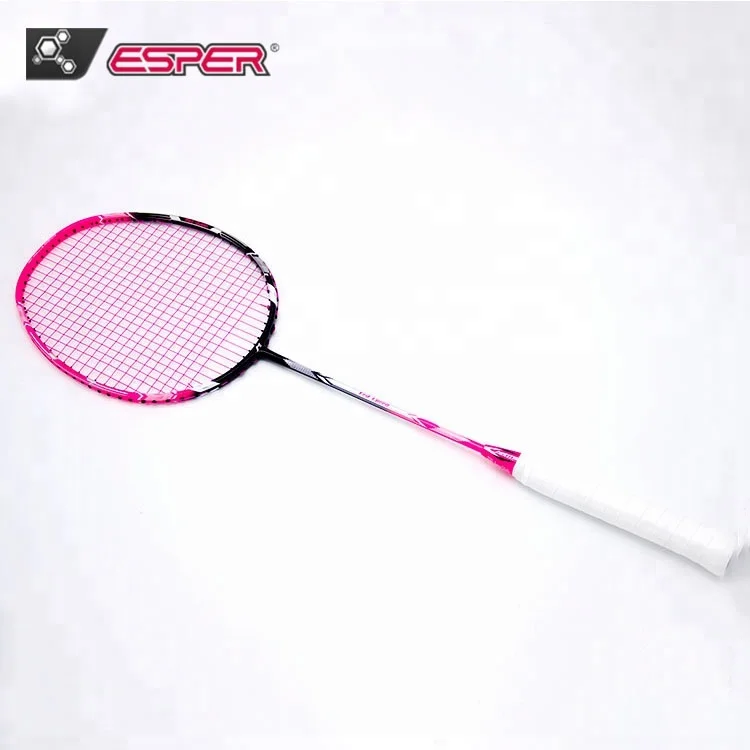 Super value activity price badminton racket high quality 100% graphite fiber badminton racket