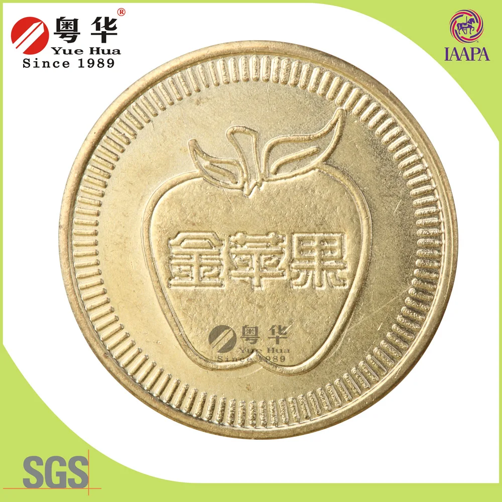 
Gift crane claw machine embossed token for claw machine 