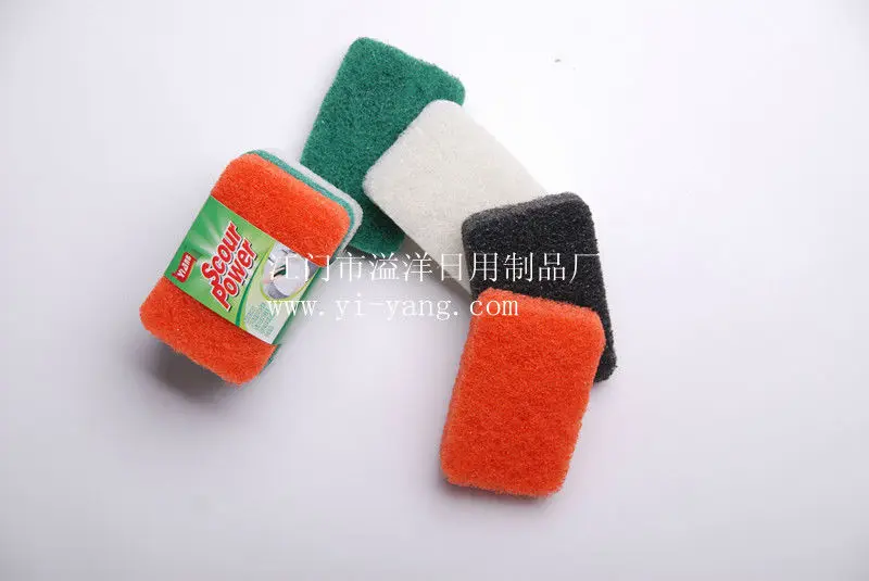 Custom Eco-friendly New Innovative Kitchen House Hold Products Nylon Scouring Pad