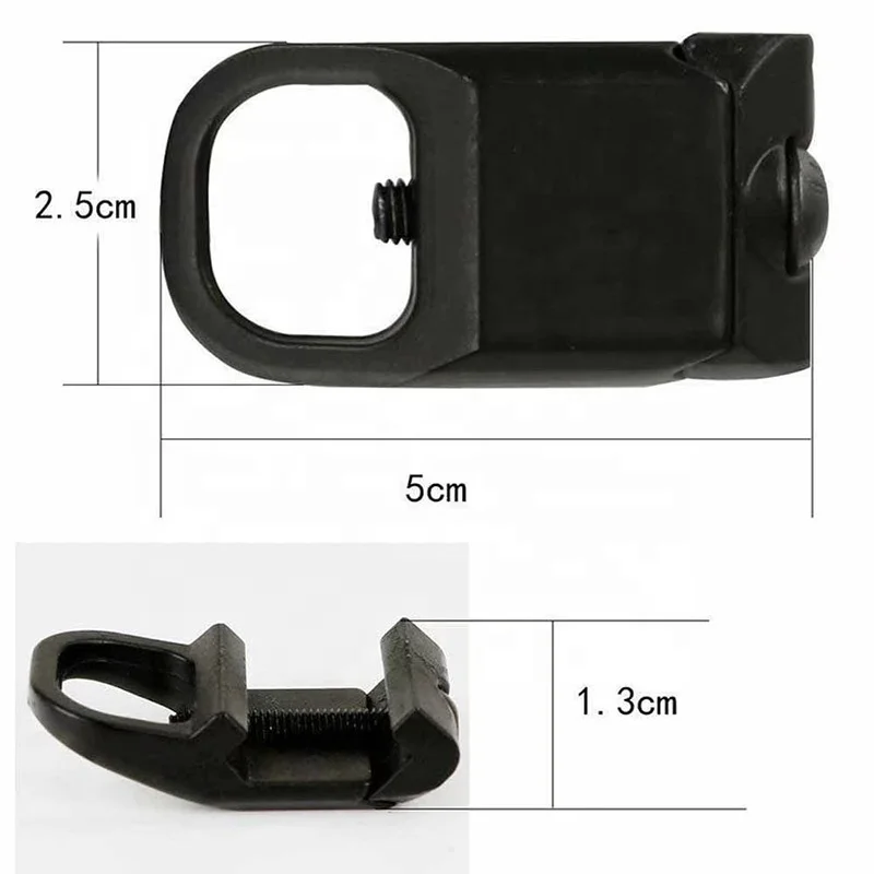 Quick-Detach RAS Steel SlingMount buckles Adaptor Plate  RSA Rail-sling Attachment Outdoor Hunting Accessories
