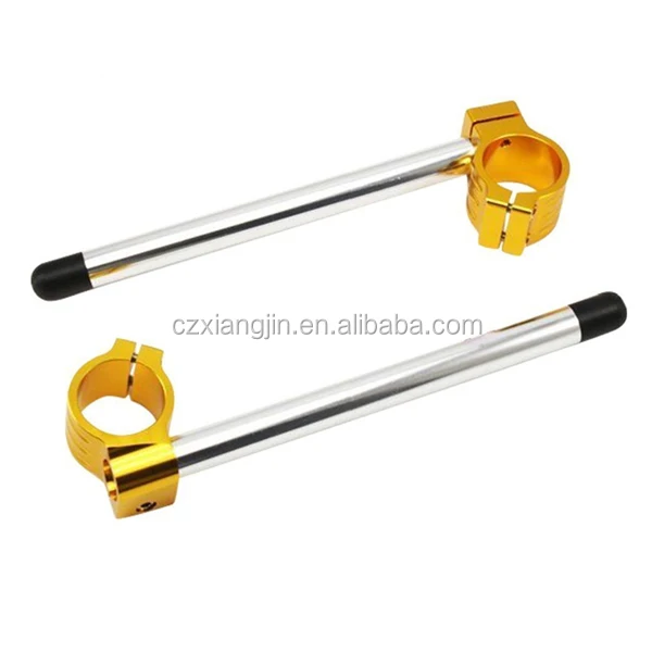 
Aluminum CNC Machining Motorcycle Clip On Handlebar 