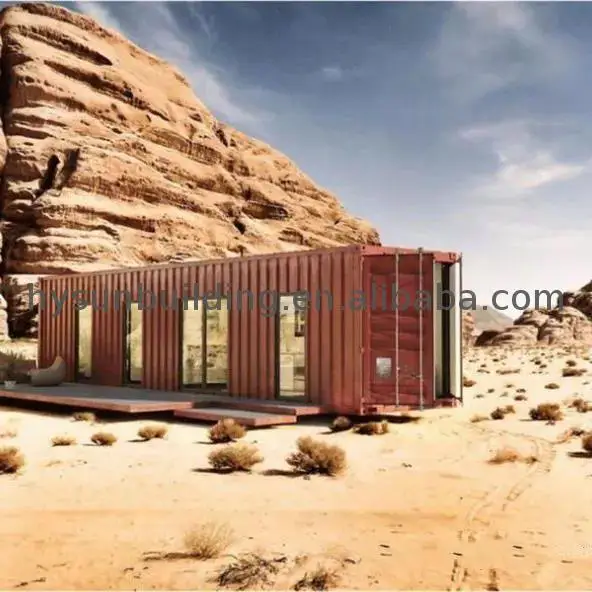 New hot selling products prefab hobbit house garden pre-made 20ft foldable container Original and high quality