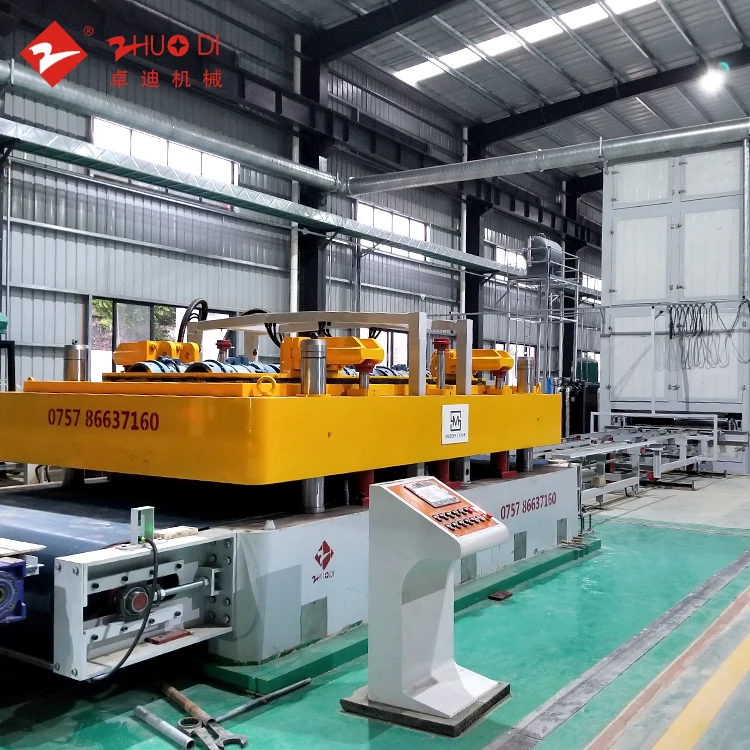 ZhUODI new type artificial quartz stone making machinery