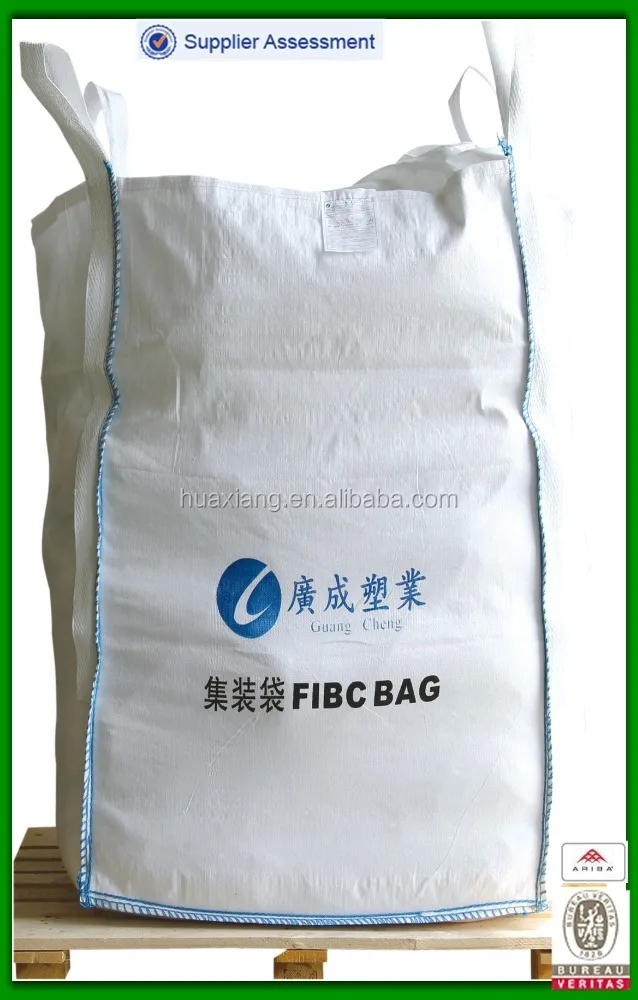 big bags 1000kg or 1 ton bags for transportation of Hydrated lime or Bulk bag for packing lime powder gc01
