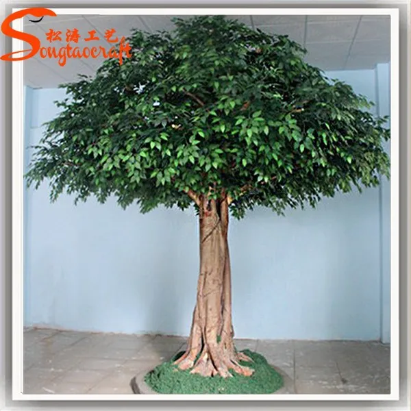 outdoor landscape decorative large cheap artificial trees metal tree and plant for sale