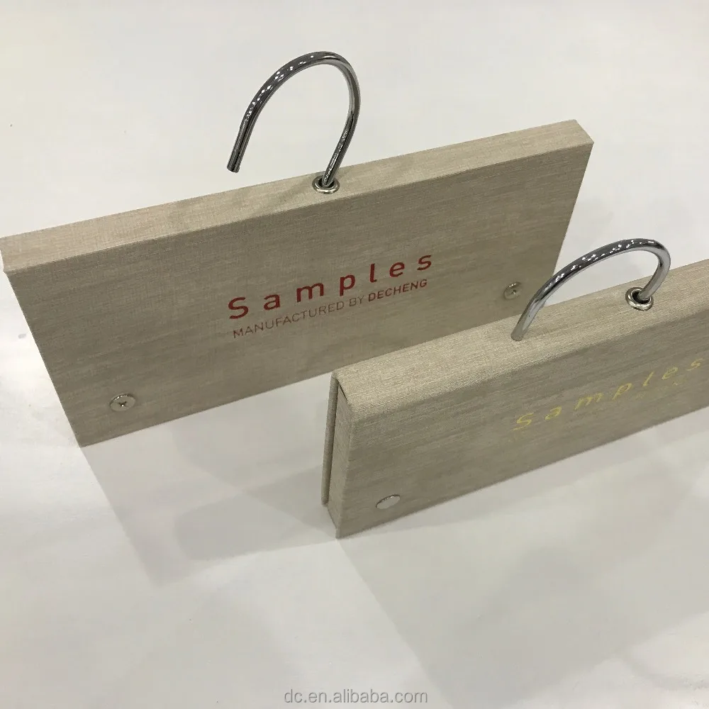 Fabric sample hanger