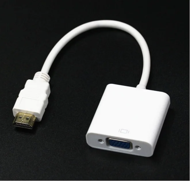 Hdmi-Vga 1080p HD-кабель для компьютера ноутбука ПК проектора HDTV