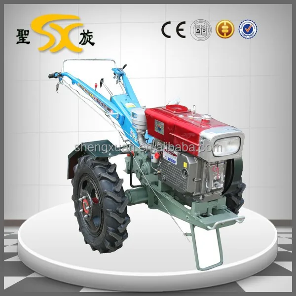 Мини 18hp ручной прогулки сельскохозяйственный трактор