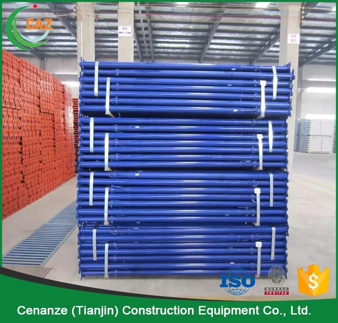
Tianjin supply heavy duty scaffolding prop jack painted prop jack scaffolding 