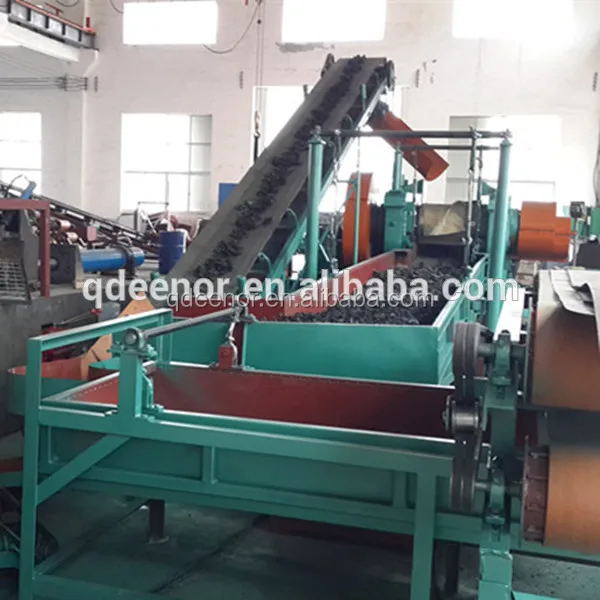 Лом шин оборудование переработки / старый шин резиновая крошка производственная линия