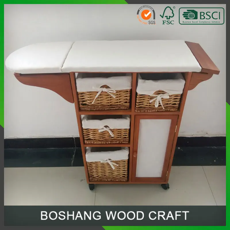 folding ironing board furniture cheap rattan cabinet with folding ironing board furniture