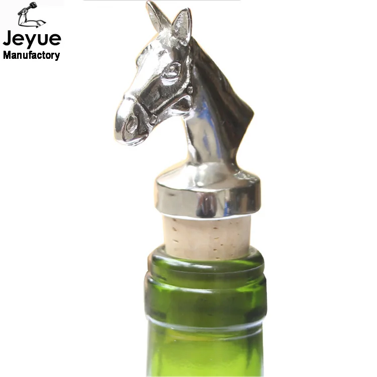 Bottle closure horse cork bottle stopper for wine whiskey party