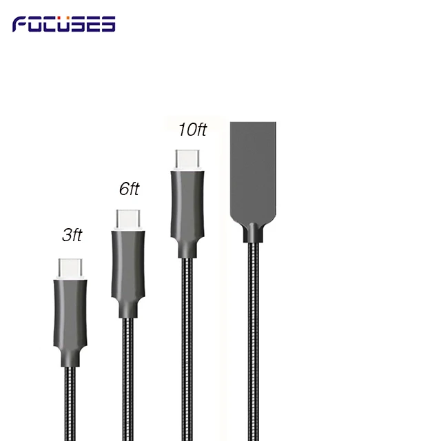 Цинковый сплав зарядка данных Usb C кабель для Samsung