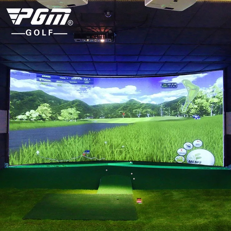 High quality home Indoor 3D golf simulator