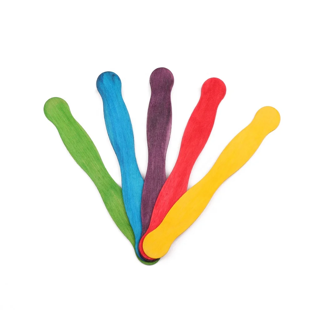 Poplar Wood Material Art Craft Wavy Sticks Supplier in China