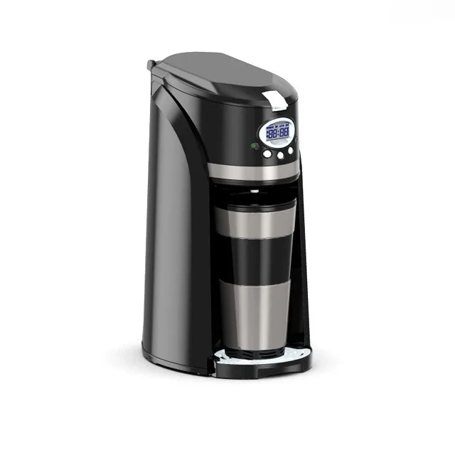 865W single cup coffee maker machine with grinder electric