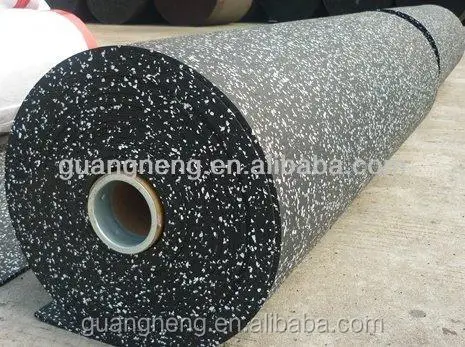 Durable High Density EPDM gym Rubber roll mat