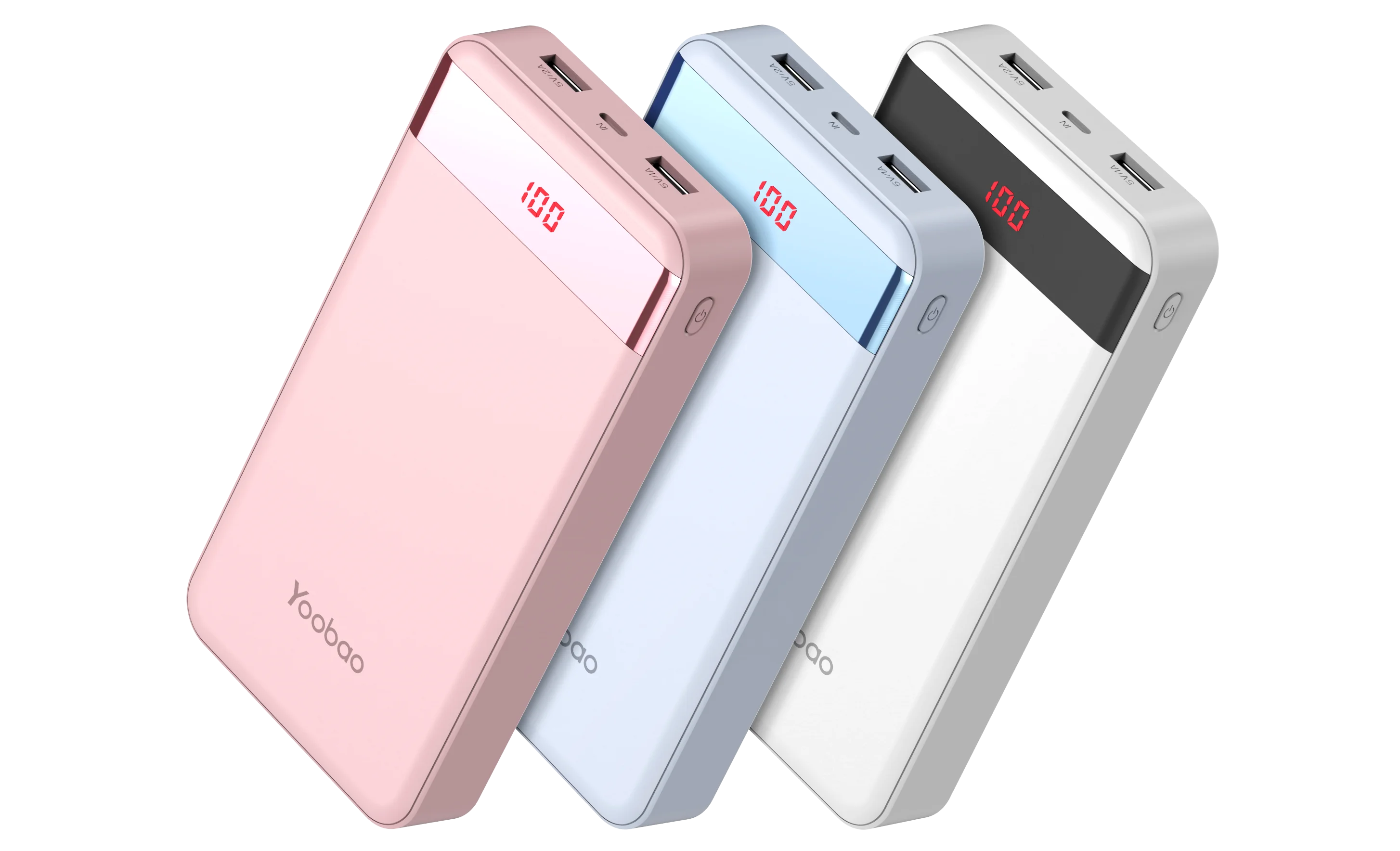 Yoobao 20000 мА/ч M20Pro Power Bank Высокое Capaicty/ч портативное зарядное устройство внешняя батарея двойной USB выход для всех мобильных