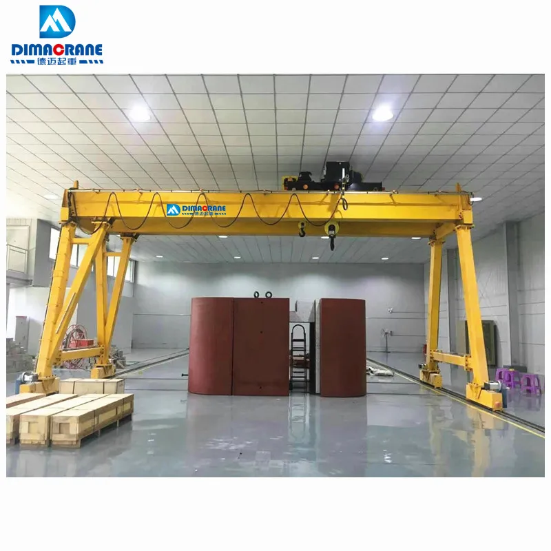 Низкая цена, 16/5 тонн, двулучевой внутренний козловой кран goliath в Индии