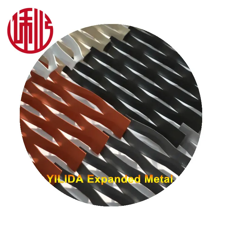  Расширенные металлические сетчатые 3d настенные панели для дизайна интерьера