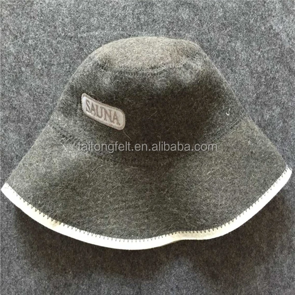 Женская шерстяная фетровая шляпа для сауны