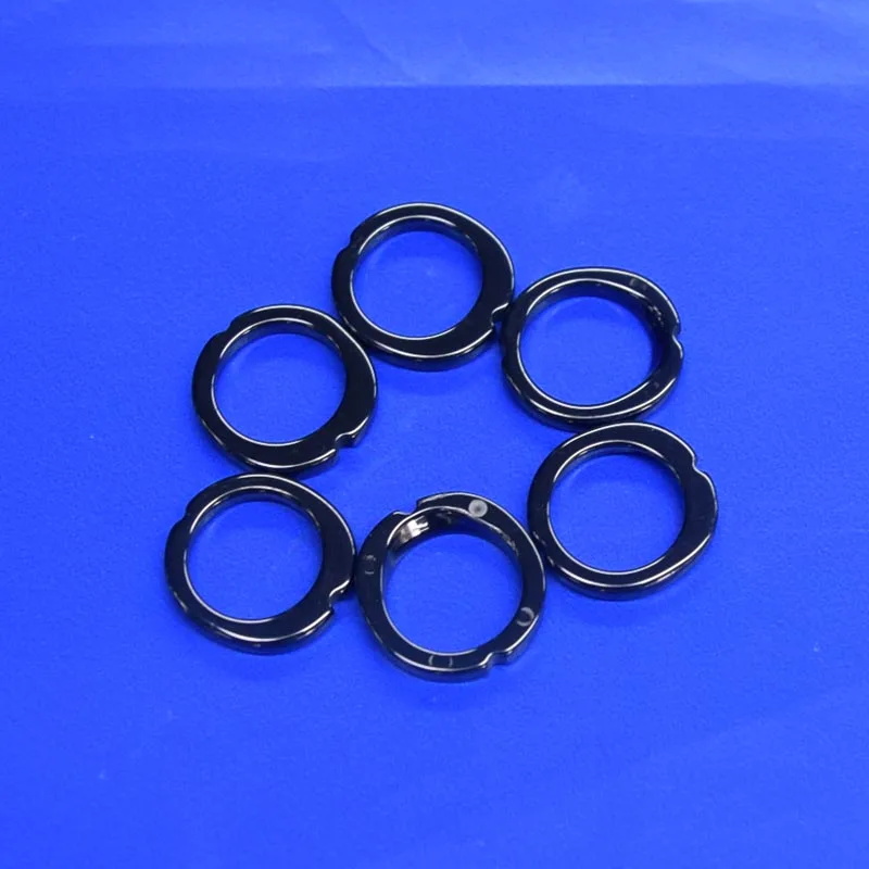 High End Garment Decoration Parts Zirconia Ceramic Button Ring