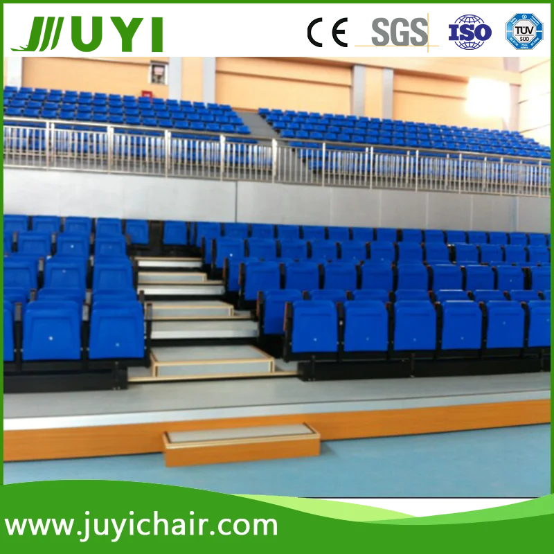 
Mobile telescoping aerial work platform retractable tribune telescopic seating grandstand JY-720 