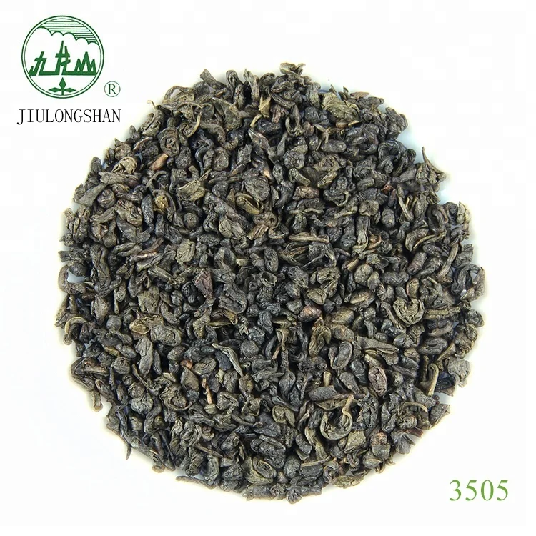 3505 China Te  Verde Irganico Green Tea Gunpowder Tea