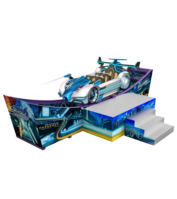 Hot sales 16p indoor electric mini car star fighter ride for children