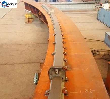 
Chinese suppliers curved railroad steel rail prices 