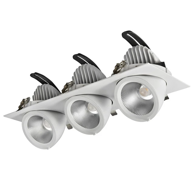
0-10V Triac Dimmable LED Shop Spotlight Gimble LED Downlight 