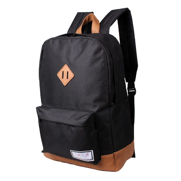 Heopono Branded Quality 600D Polyester Fashion Custom Wholesale Custom Waterproof Boys High School Backpack Online