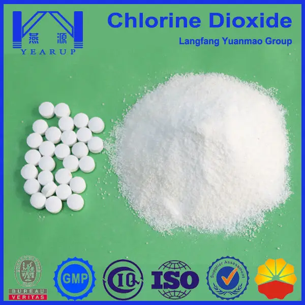 
Ponds Powder of Chlorine Dioxide Used as Water Treatment Chemical 