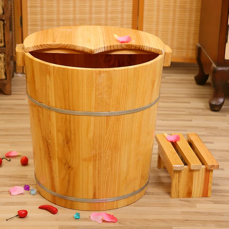 Wholesale Wooden bucket foot bath soak bucket