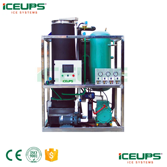 
Fresh water snow tube ice maker machine 15tons/24hr 