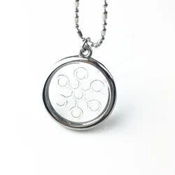 Nano technology bio chi pendant for healthcare bioglass energy disc factory