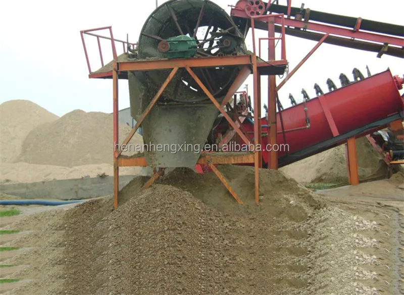 High Efficiency Seasand /Riversand Rotary Drum Sieve