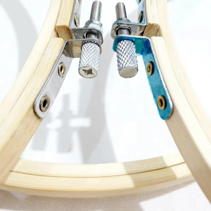 Оптовая продажа 10-40 см elbesee бамбуковые вышитые кольцевые зажимы экологически чистые