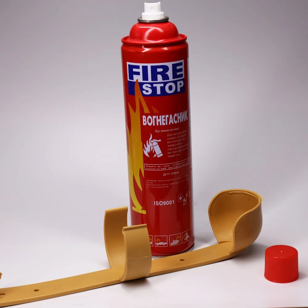 Portable 500ml fire fighting foam aerosol fire extinguisher price