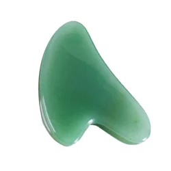 Stone Gua Sha Rose Roller Aventurine Jade Guasha Set Heart Shape Natural Factory Wholesale Gift Box Green Body Massager Wayestar