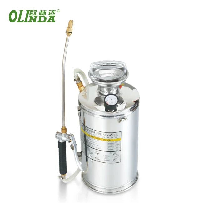 China hand high pressure knapsack metal spray 2 gallon stainless steel food grade sprayer