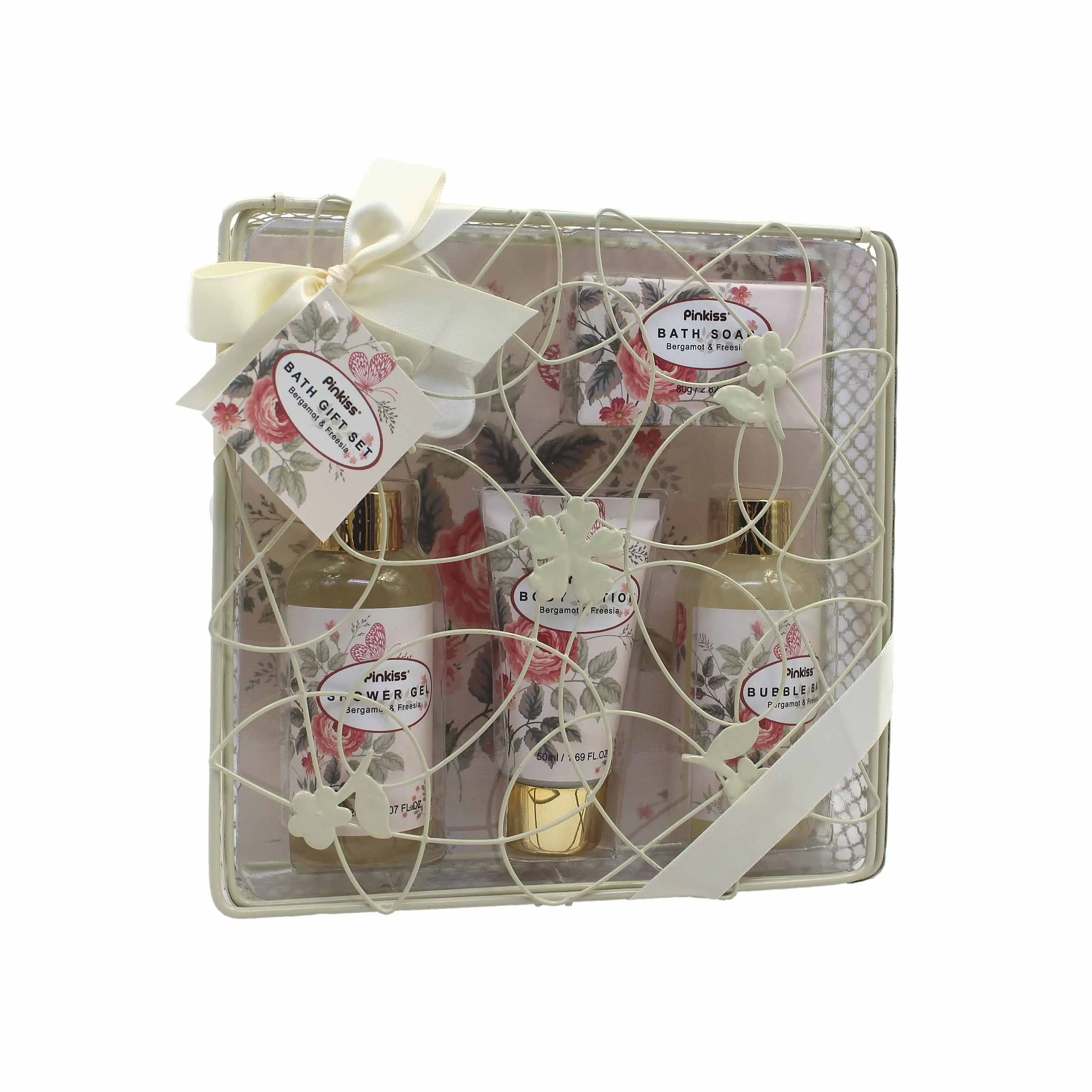 wholesale high cleaning and moisturizing cherry body spa natural bath gift set