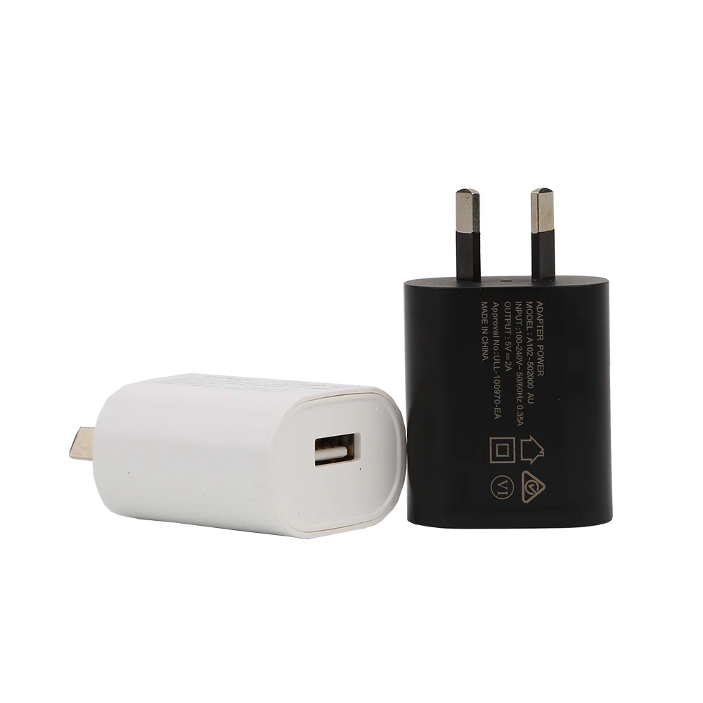 
Australia New Zealand market 5V 2A usb charger with SAA C-tick RCM 