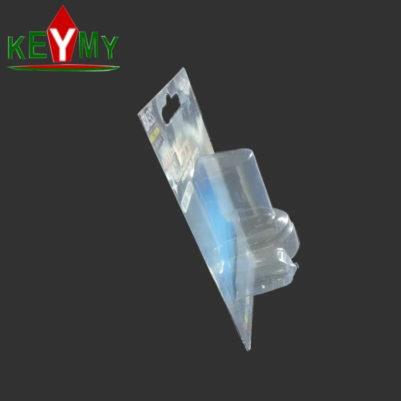 Customized sliding card blister packaging for toy hardware blister packing sliding