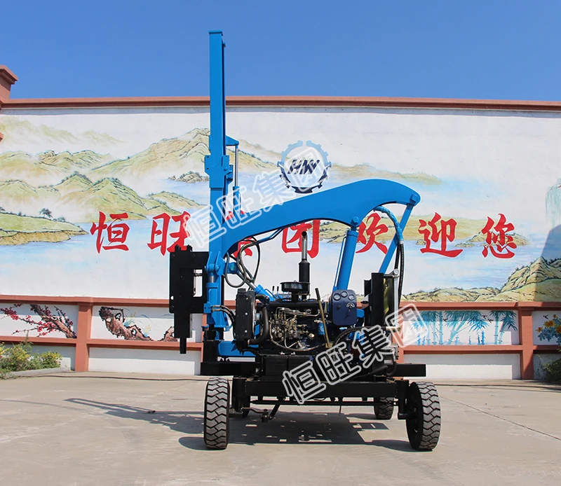 HWH Mini rotary bore drilling machine pile driver