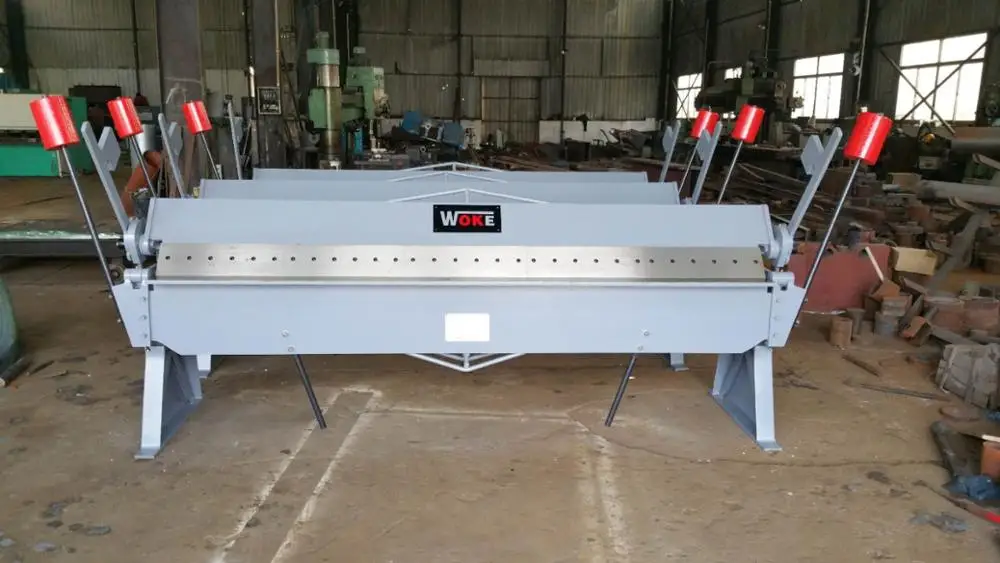 Manual 1mm, 2mm Steel Plate Bender, Hand Sheet Metal Plate Folding Brake
