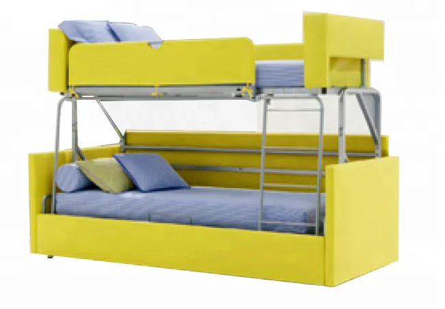 Foshan furniture sofa bunk bed supplier best price living room folding sleeper bed