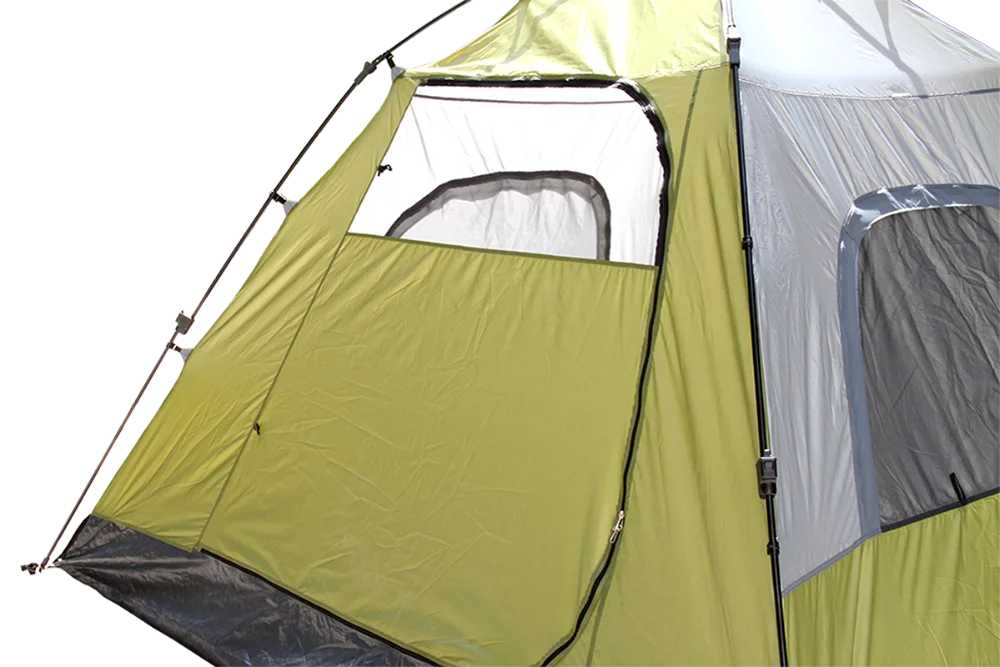 OUTDOOR 5 PERSON DOME FAMILY TENT DOUBLE LAYER QUICK CAMPING TENT